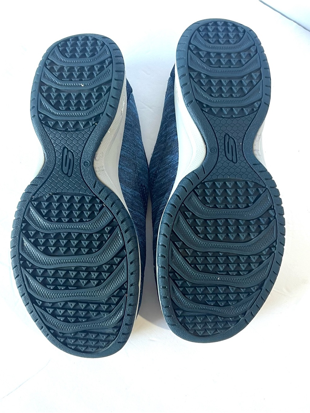Sketchers Sz 9.5 Women’s Shoes Blue Flippers Comfort Feet - Picture 5 of 6